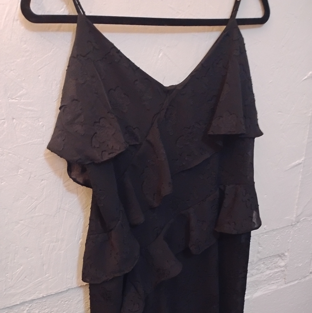 Spaghetti strap "little black dress"